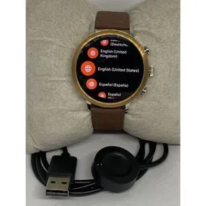 Fossil Gen 4 Authentic Digital Dial Smart Watch Custom Band FTW6016 ZA19