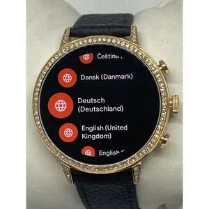Fossil Gen 4 Authentic Digital Dial Smart Watch Custom Band FTW6011 DC140