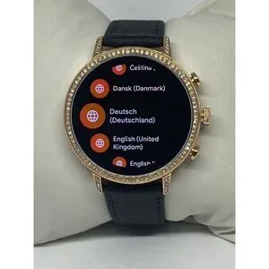 Fossil Gen 4 Authentic Digital Dial Smart Watch Custom Band FTW6011 DC140