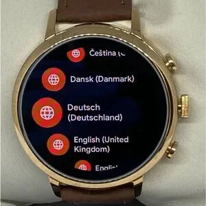 Fossil Gen 4 Authentic Digital Dial Smart Watch Custom Band FTW6018 DC494