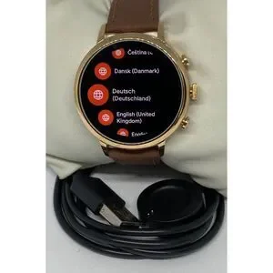 Fossil Gen 4 Authentic Digital Dial Smart Watch Custom Band FTW6018 DC494