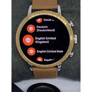 Fossil Gen 4 Authentic Digital Dial Smart Watch Custom Band FTW6016 CO54