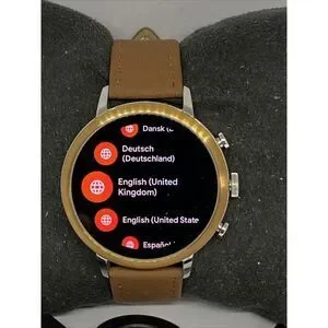Fossil Gen 4 Authentic Digital Dial Smart Watch Custom Band FTW6016 CO54