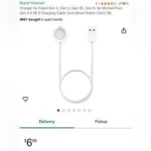 Fossil Smart Watch Charging Bundle