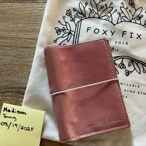 Foxy fix pocket rings planner