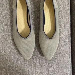 Frank Mully Ballet Flat Shoes US Women's Size 7 Lightweight Comfort Knit Slip