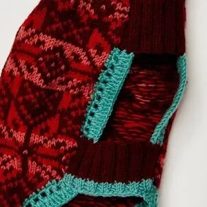 Free People X French Knot Dog Sweater