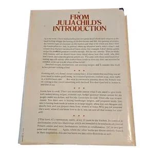 From Julia Child's Kitchen By Julia Child 1975 Cookbook Hardcover 687 Pages