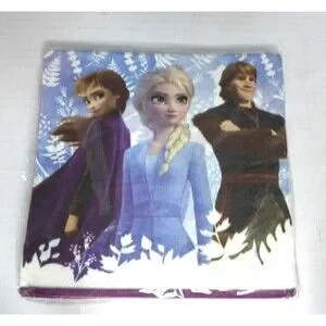 Frozen II 2 Birthday Party Pack Lot Plates Candle Craft Kit Napkins Tablecloth