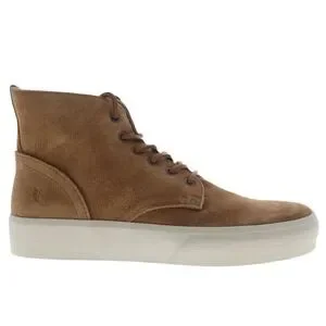 FRYE Beacon Lace-up High Top Boots Men Size 9 Sneakers Brown Suede Chukka