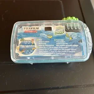 Fujifilm QuickSnap Waterproof Camera - Blue And Green