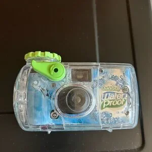 Fujifilm QuickSnap Waterproof Camera - Blue and Green