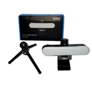 FULL HD 1080HP Webcam mount on computer or use tripod (included) Tiktok Youtube