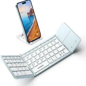 Full Size Foldable Bluetooth Keyboard with Touchpad - NWT
