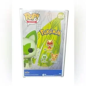 Funko Green And White Cat Toy Sprigatito