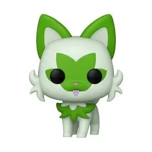 Funko Green and White Cat Toy Sprigatito