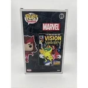 Funko Pop Comic Book Cover With Case: Marvel - Scarlet Witch - Target