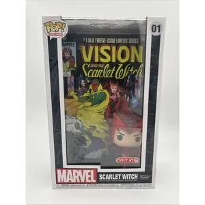 Funko Pop Comic Book Cover with Case: Marvel - Scarlet Witch - Target