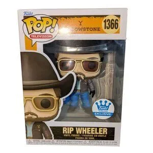 Funko Pop Rip Wheeler 1366 Vinyl Figure Yellowstone Collectible Toy NIB