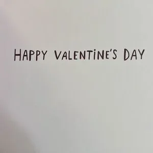 Funny Valentine’s Day Card By American Greetings 6.25” x 6.25” Brand New Wife