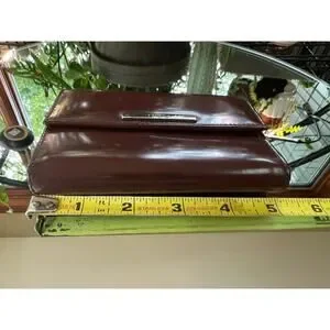 FURLA Merlot Wallet W/Complimentary Furla Box & Furla Dust Bag