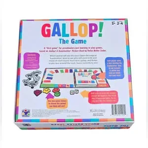 Gallop The Game. Based On Scanimation The Illusion Of Moving Items.