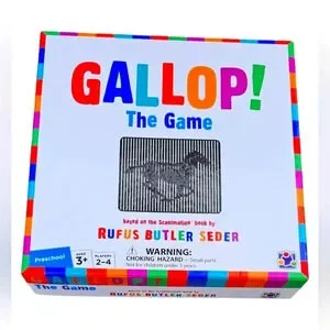 Gallop The Game. Based On Scanimation The Illusion Of Moving Items.