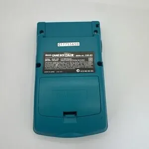 Game Boy Color Game Console Teal With Game Snake Light Case & More