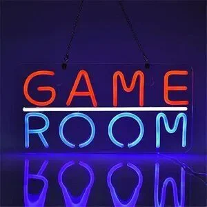 GAME ROOM Neon Sign LED Zone Room Man Cave Bedroom Home Art Gaming Neon Light