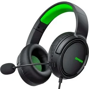 Gaming Headset for Xbox Series PS4/5 Switch &PC W/3.5mm•BG02•Green/BLK
