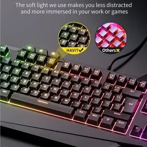 Gaming Keyboard And Mouse Combo Backlit Computer Keyboards And RGB Gaming Mouse