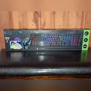 Gaming Set Keyboard Mouse & LED Light Strip with Remote