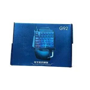Gaming Single Hand Key Ergonomic Keyboard W/ Backlit G92 NIB