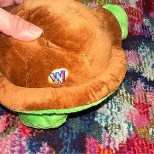 GANZ Webkinz Green And Brown Turtle Plush Toy