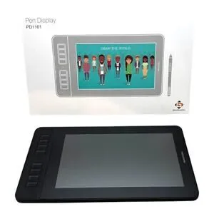 Gaomon Pen Display PD1161 + Clip Studio Paint Pro For Windows & MacOS