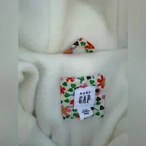 GAP Baby Winter Snowsuit Size 6-12 Months Floral