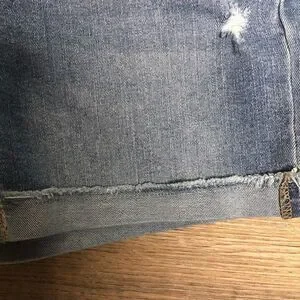 Gap Denim Stretch Midi Jean Shorts Girls Size 14 regular
