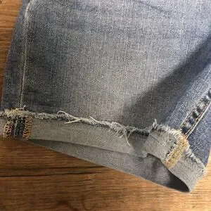 Gap Denim Stretch Midi Jean Shorts Girls Size 14 regular