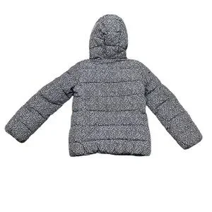 GAP Girls Navy Floral Full Zip PRIMALOFT Puffer Coat Girls Winter Skiing XL