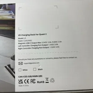 GEEKERA Charging Dock For Oculus Quest 2