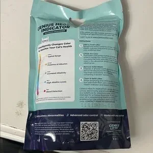 Genius Health Indicator With Deodorizer 7 OZ NWT Bag