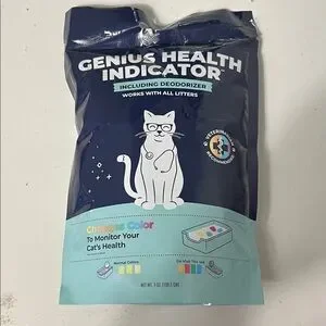 Genius Health Indicator with Deodorizer 7 OZ NWT Bag