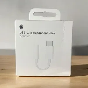 Genuine Apple USB-C to 3.5mm Headphone Jack Adapter (A2049) MW2Q3AM/A