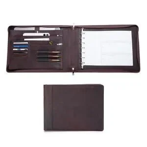 Genuine Full Grain Leather Checkbook Portfolio Genuine Full Grain Leather Checkbook Portfolio