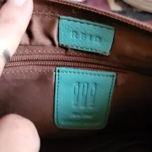 GENUINE LEATHER ILI WRISTLETT/ CLUTCH BAG