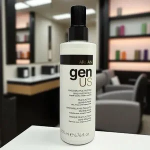 Genus Argan Hydrating Spray Hair Mask Leave-In For Dry Frizzy Hair 6.76‎ fl oz