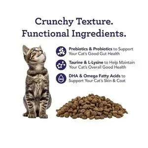 Get Naked Digestive‎ Health Crunchy Cat Treats 2.5oz - Chicken Flavor NEW