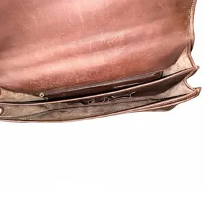 Ghurka No 95 Counselor Walnut Leather Briefcase