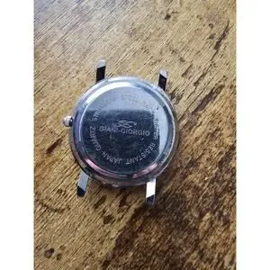 Giani Giorgio Japan Mvmt Silver Tone Watch Face Only Vintage