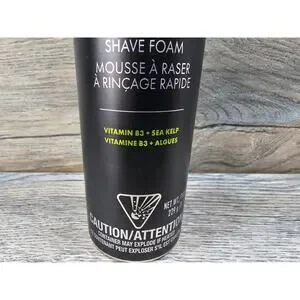 Gillette Labs Men’s Quick Rinse Shave Foam Vitamin B3 & Sea Kelp 8.1oz